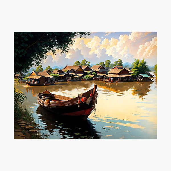 Item preview, In the Mekong Delta designed and sold by ElderWisdom.