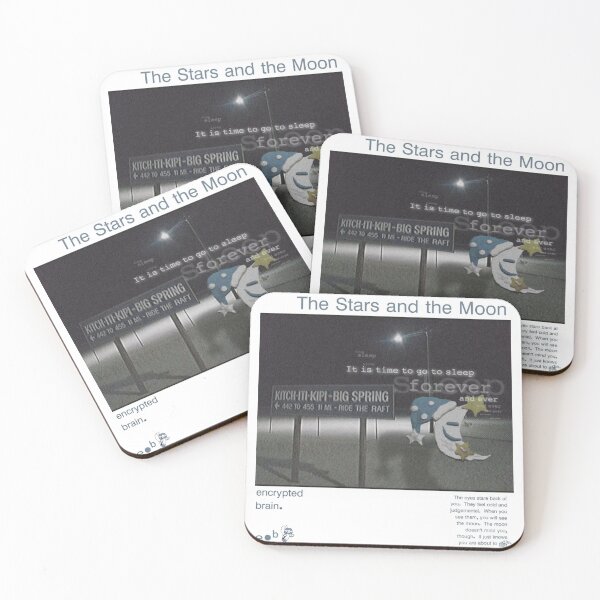 Item preview, The Stars and the Moon designed and sold by Encryptedbrain.