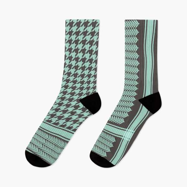 Item preview, Traditional Palestinian " Hatta" Kufiya Pattern Design | Trequze Keffiyeh Design   designed and sold by Qantara Art Gallery.