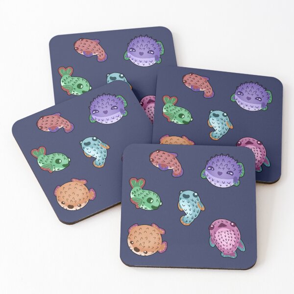 Item preview, Colorful School of Puffer Fish designed and sold by DomaniMedia.