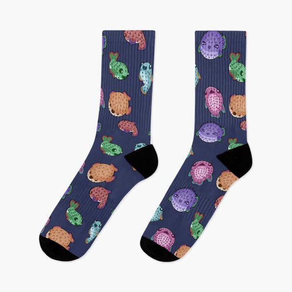 Item preview, Colorful School of Puffer Fish designed and sold by DomaniMedia.