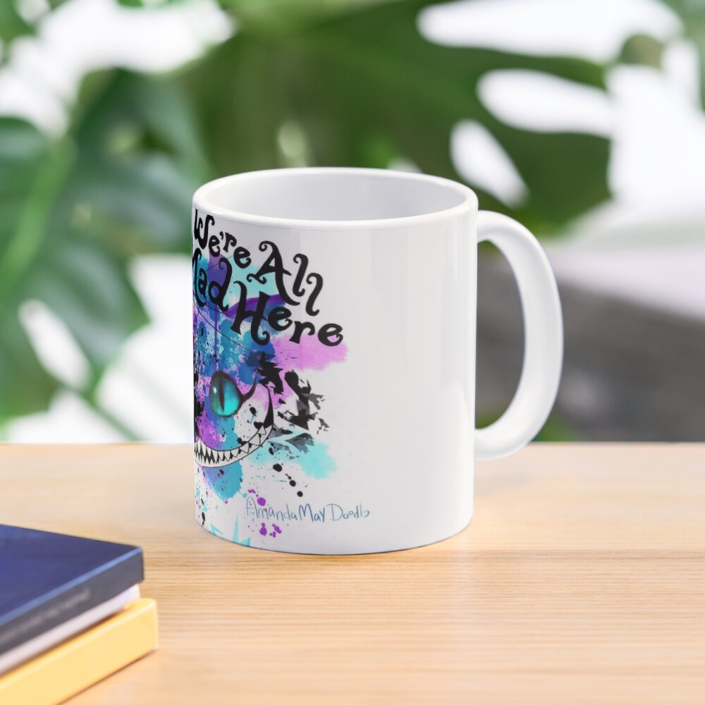 We're All Crazy Now Coffee Mug 20 oz. - Alice in Wonderland - Spencer's