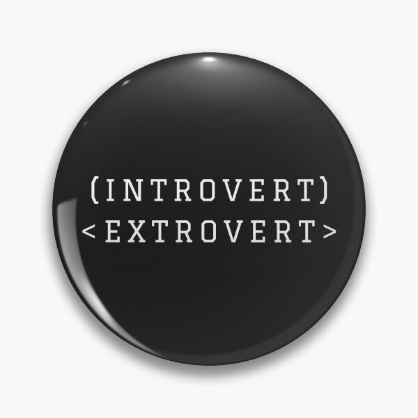 Item preview, (INTROVERT) <EXTROVERT> designed and sold by TheEclecticSpot.