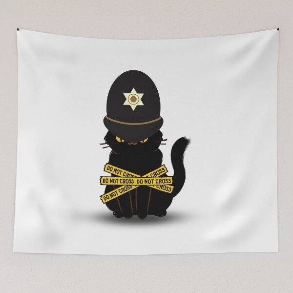 Item preview, The Police Cat designed and sold by SS DESIGN 09.