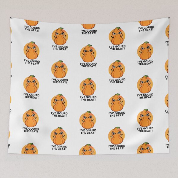 Item preview, I've Gourd The Beat Cute Veggie Puns  designed and sold by punnybone.
