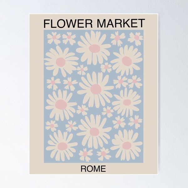Item preview, Flower Market, Rome  designed and sold by Kate Boone.