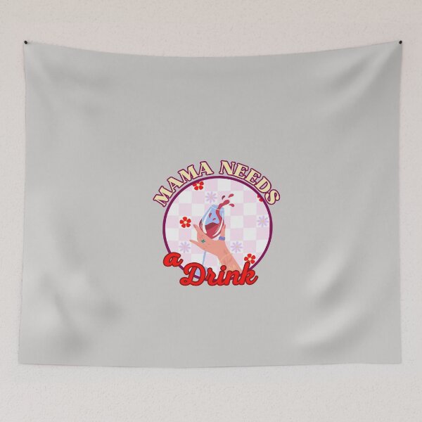 Item preview, Mama Needs a Drink designed and sold by LoujosDesign.