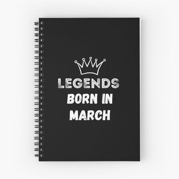 Item preview, Legends are born in March | Birthday | best month v2 designed and sold by General-Corner.
