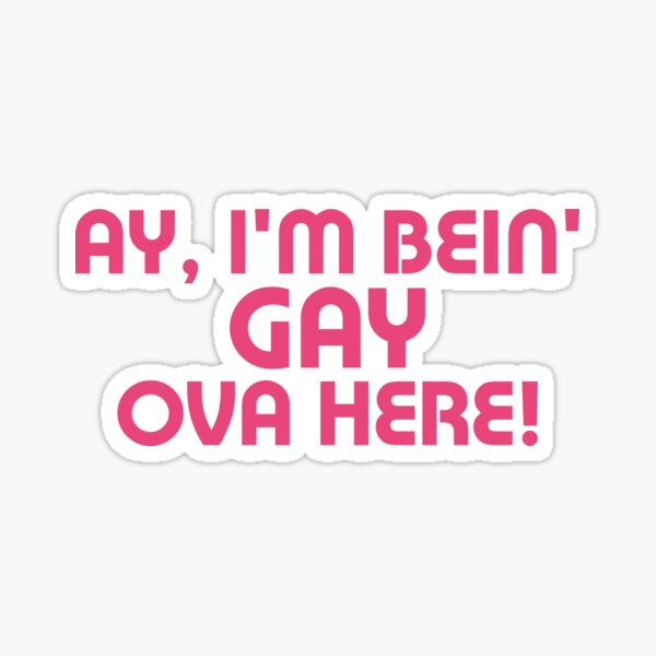 Aperçu de l'œuvre Ay, je suis gay ici ! créée et vendue par broadwaybandito.