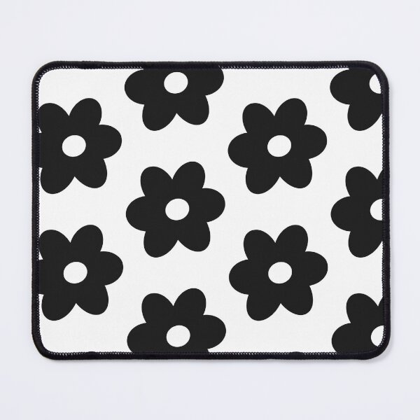 Item preview, cute tiny retro black and white flower design designed and sold by kcameron369.