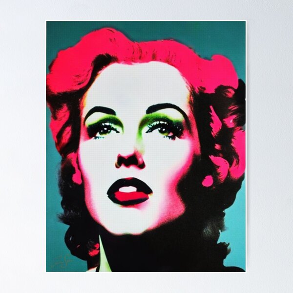 Item preview, A pop portrait  | Digital art | street art aesthetic designed and sold by CiceroSpin.