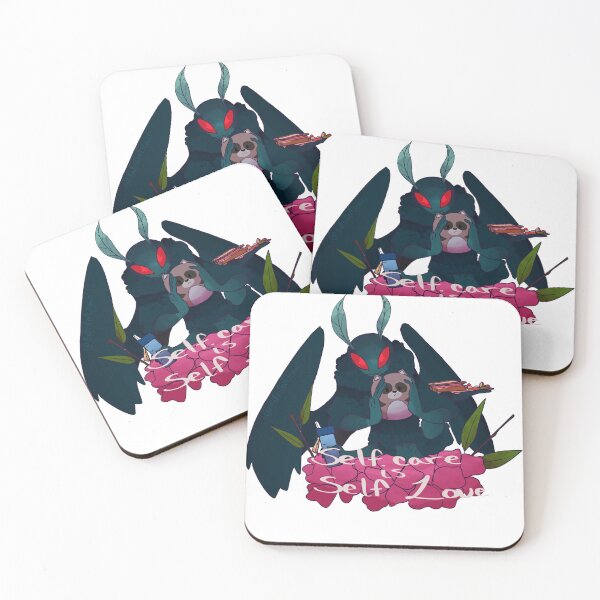 Item preview, Moth Man, Self Care designed and sold by Kalsiferdraws.