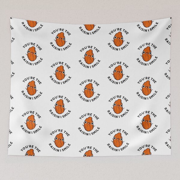 Item preview, You're The Raisin I Smile Funny Food Puns  designed and sold by punnybone.