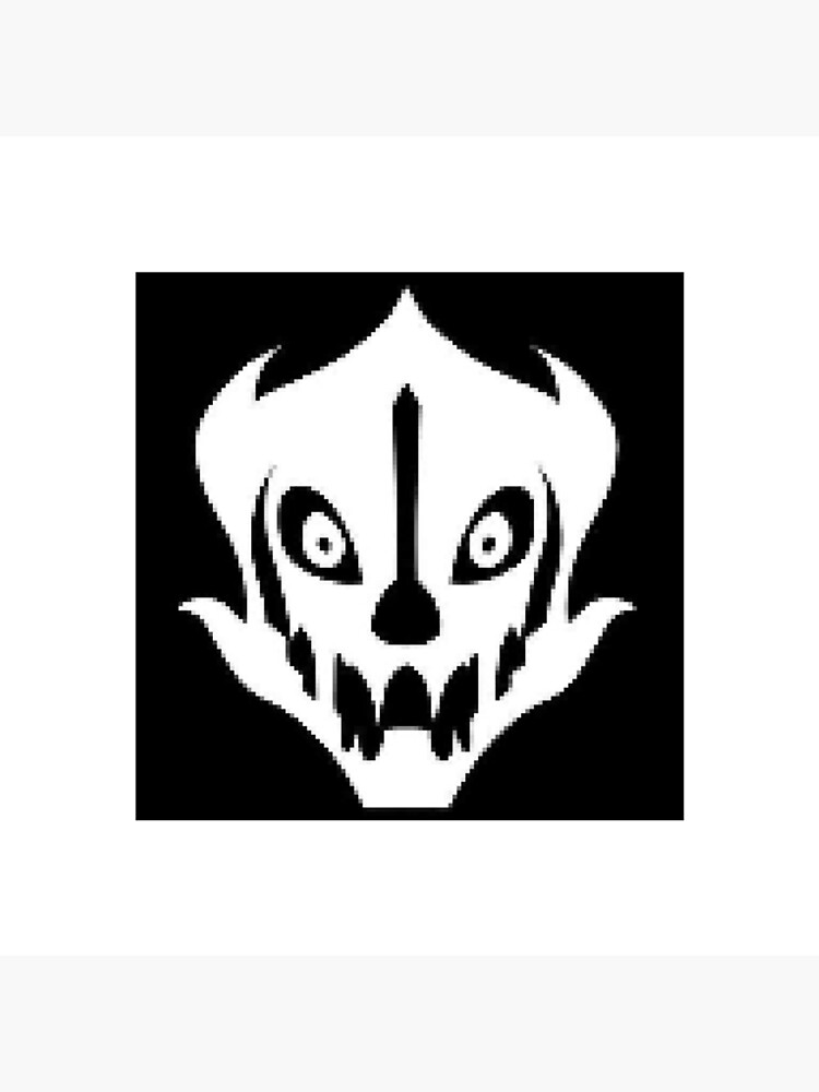 Gaster Blaster Art Board Print By Deadmoonelf Redbubble