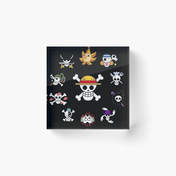 Item preview, One Piece Pirate Flag Insignias designed and sold by WilderIdeas.