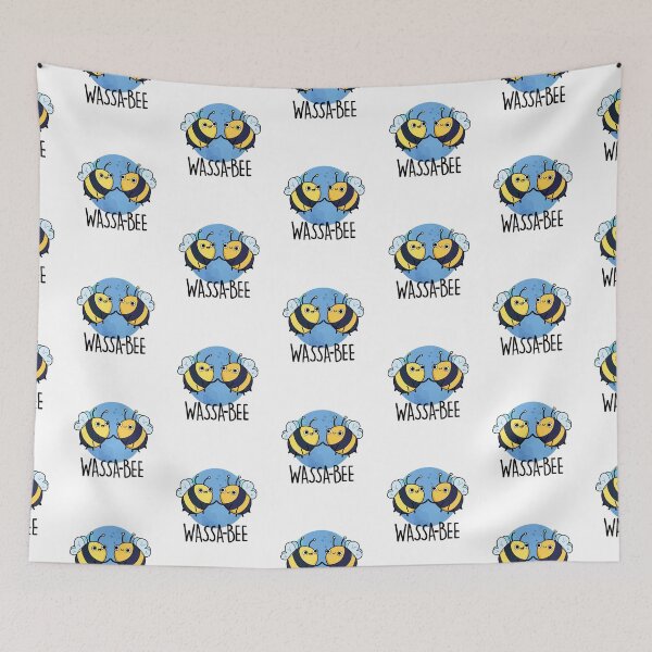Item preview, Wassabee Funny Wasabi Bee Puns  designed and sold by punnybone.