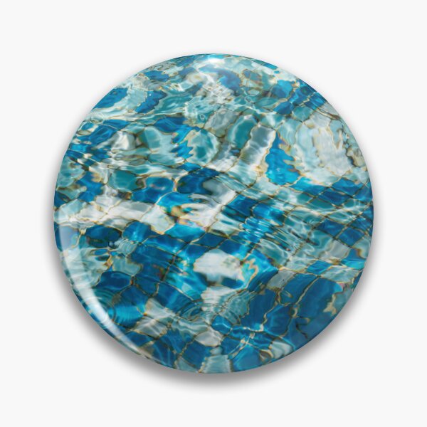 Item preview, Fluid Abstraction in Sapphire Turquoise and Aquamarine designed and sold by Georgia Mizuleva.