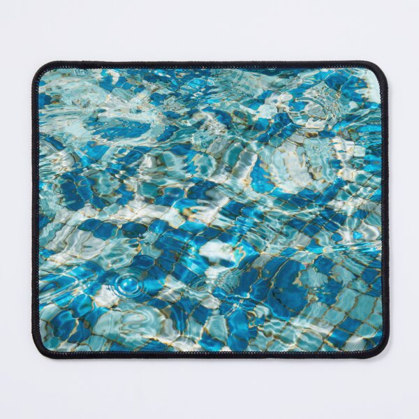 Item preview, Fluid Abstraction in Sapphire Turquoise and Aquamarine designed and sold by Georgia Mizuleva.