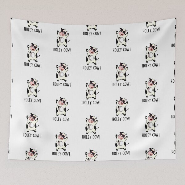 Item preview, Holey Cow Funny Animal Puns  designed and sold by punnybone.