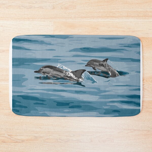Item preview, Dolphins Swimming designed and sold by GiaMarieArt.