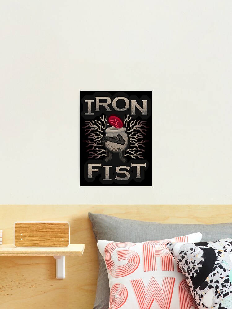 Elden Ring Iron Fist Alexander Black Version Photographic Print