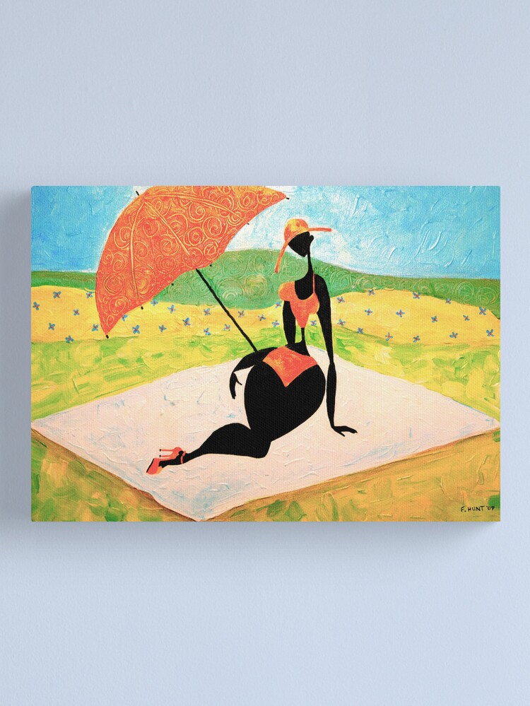 Alternate view of Orange Blossom Canvas Print