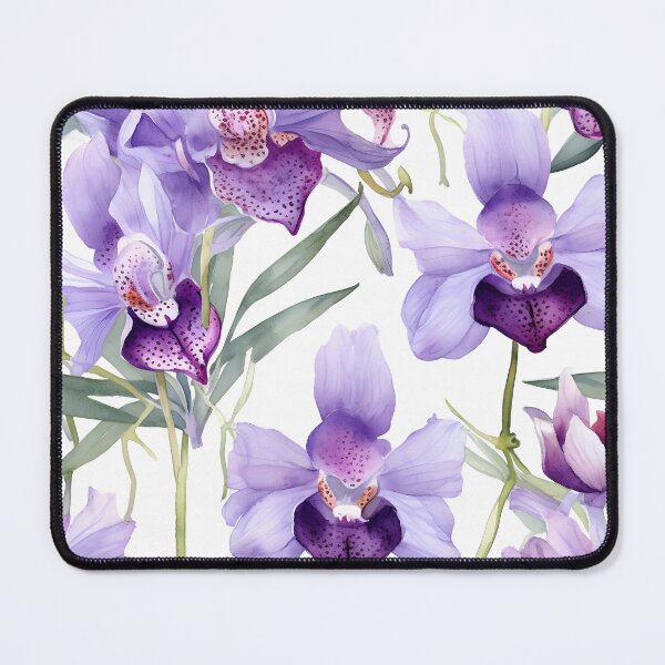 Item preview, Watercolor Orchid Pattern 22 designed and sold by DigitalPatternx.