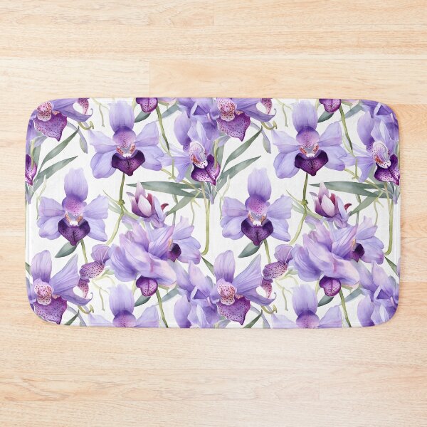 Item preview, Watercolor Orchid Pattern 22 designed and sold by DigitalPatternx.