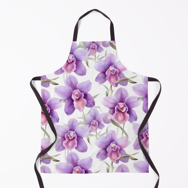 Item preview, Watercolor Orchid Pattern 23 designed and sold by DigitalPatternx.