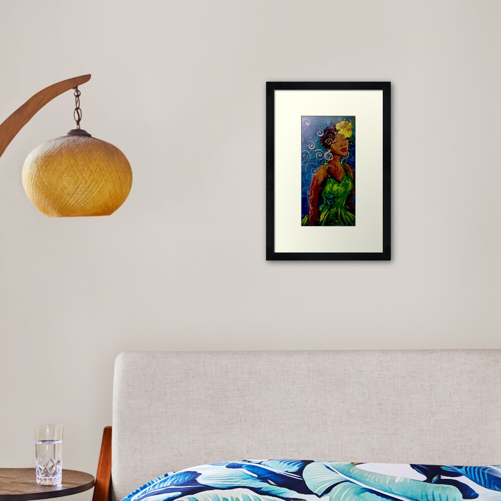 Mahalia Framed Art Print