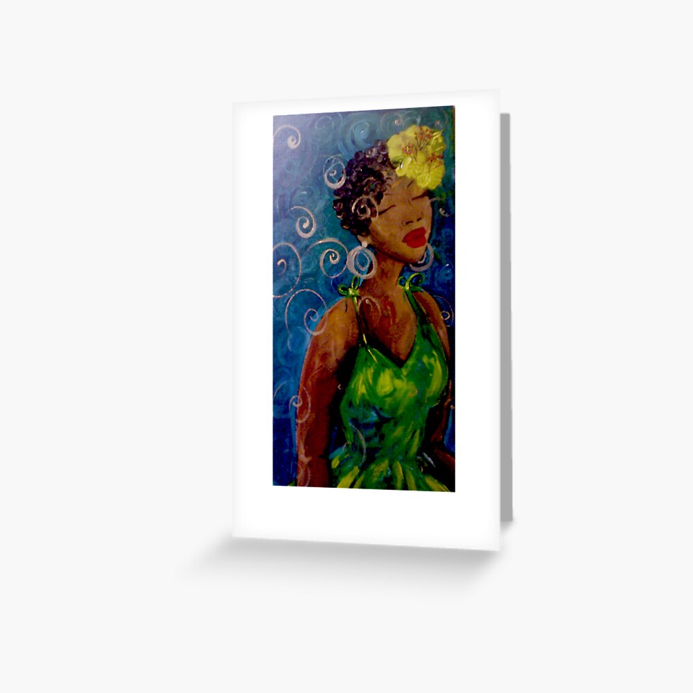 Mahalia Greeting Card