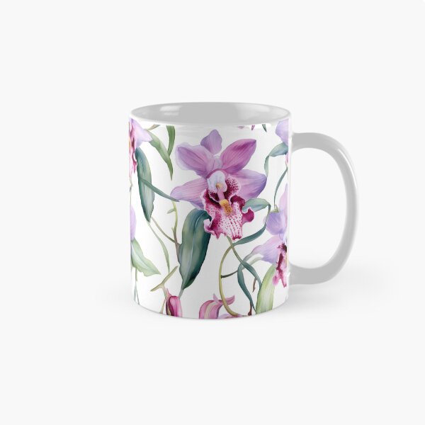 Item preview, Watercolor Orchid Pattern 24 designed and sold by DigitalPatternx.