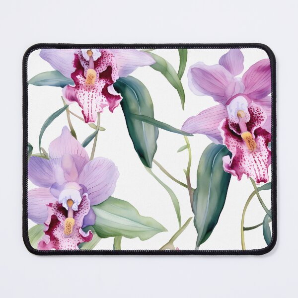 Item preview, Watercolor Orchid Pattern 24 designed and sold by DigitalPatternx.
