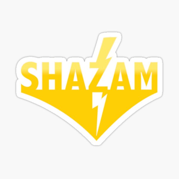 logotipo de shazam transparente