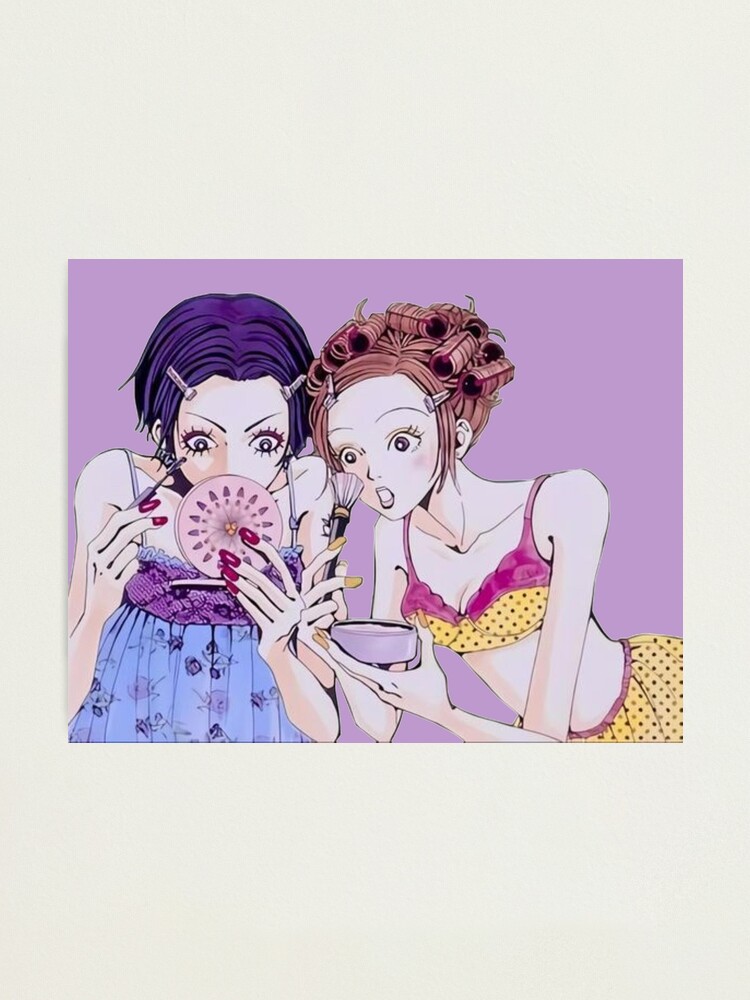NANA & HACHI makeup time Photographic Print