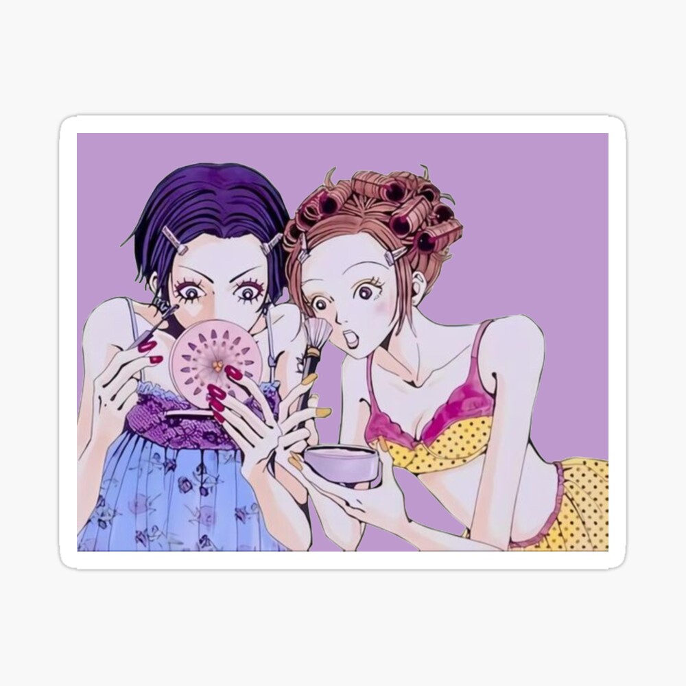 NANA & HACHI makeup time Photographic Print