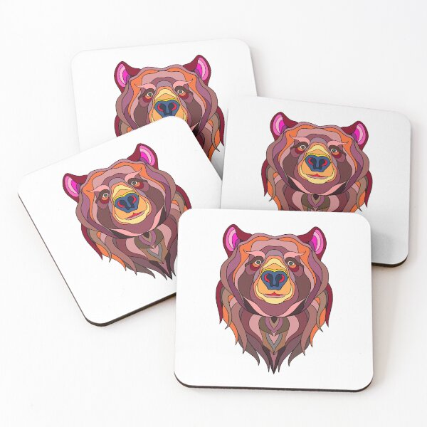Item preview, Brown Grizzly Bear   designed and sold by ArtofSayankan.