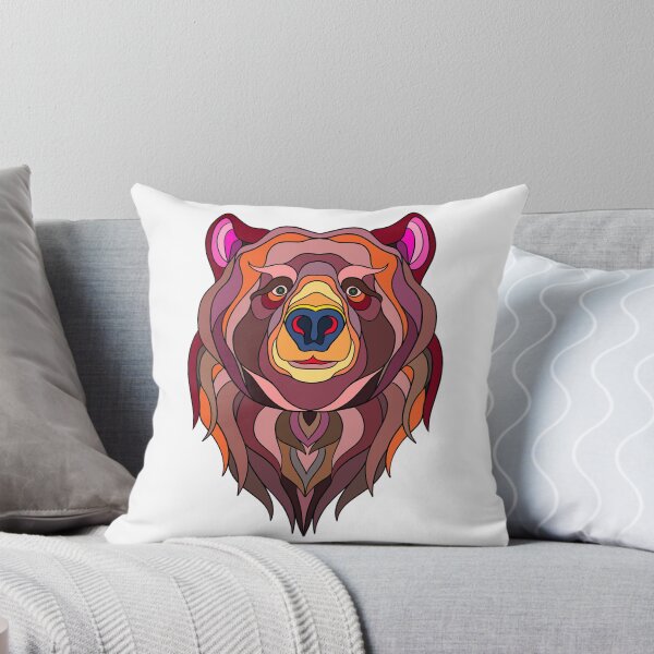 Item preview, Brown Grizzly Bear   designed and sold by ArtofSayankan.