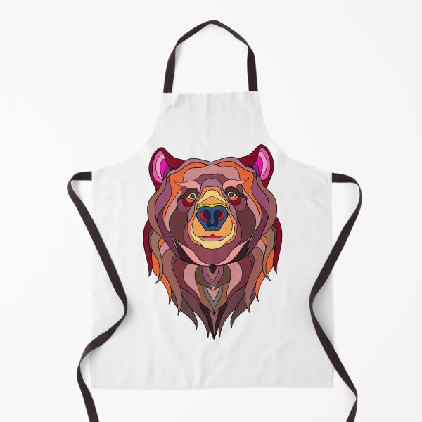 Item preview, Brown Grizzly Bear designed and sold by ArtofSayankan.