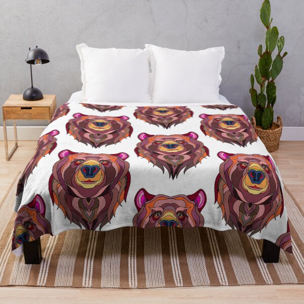 Item preview, Brown Grizzly Bear   designed and sold by ArtofSayankan.