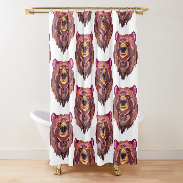 Item preview, Brown Grizzly Bear   designed and sold by ArtofSayankan.