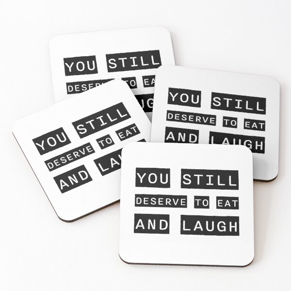 Item preview, Vash Stampede You Deserve to Eat and Laugh Quote designed and sold by Owlhana.