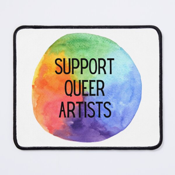 Item preview, Support Queer Artists designed and sold by PsychoCraftShop.