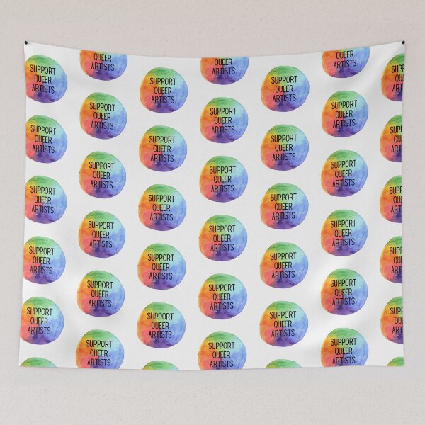 Item preview, Support Queer Artists designed and sold by PsychoCraftShop.