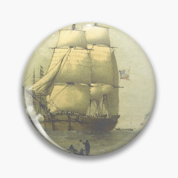 Item preview, Old Vintage Boat On The Sea Ship Art Ship Painting designed and sold by Stone-Valley.