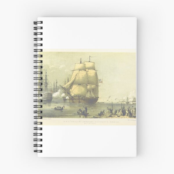 Item preview, Old Vintage Boat On The Sea Ship Art Ship Painting designed and sold by Stone-Valley.