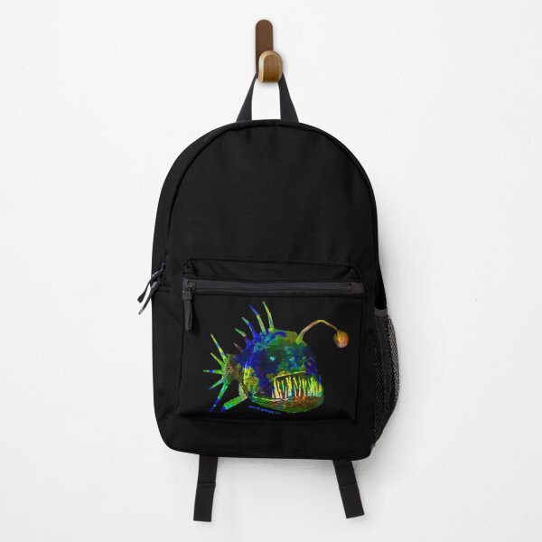 Item preview, Angler Fish From Squid Smack VR - but in cool colors! designed and sold by SquidSmackMerch.