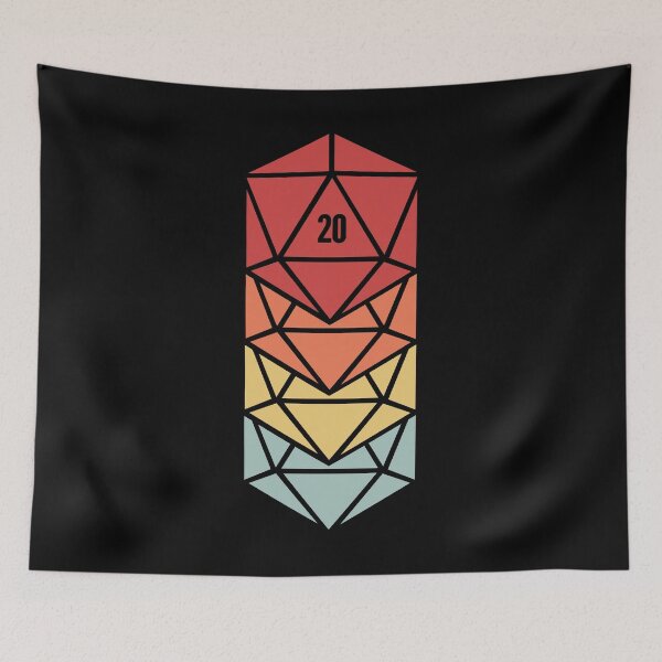 Item preview, Retro d20 | Roleplaying Board Game Dice designed and sold by Jam Jar.