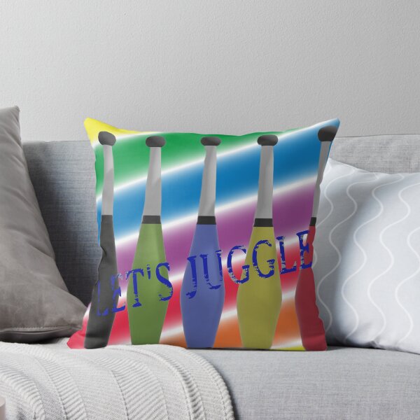 Item preview, Let's Juggle - 5 colorful juggling pins. designed and sold by shakespeare1212.