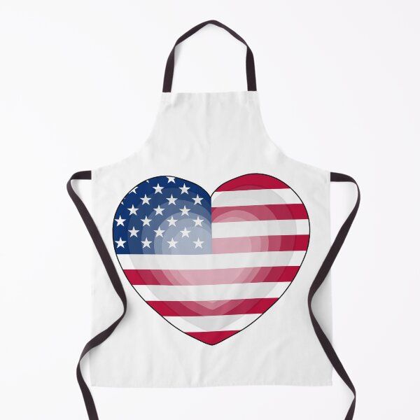 Item preview, Heart Love Flag of USA designed and sold by shopdiego.